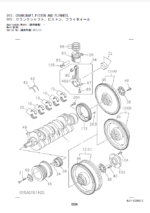 ZX140W-5B ISUZU 4JJ1-XZSA02 Engine Parts Catalog