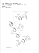 ZX170W-3 Series ISUZU (4HK1-XYSA04) Engine Parts Catalog