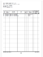 ZX170W-6,190W-6 Series ISUZU (4HK1-XASA13) Engine Parts Catalog