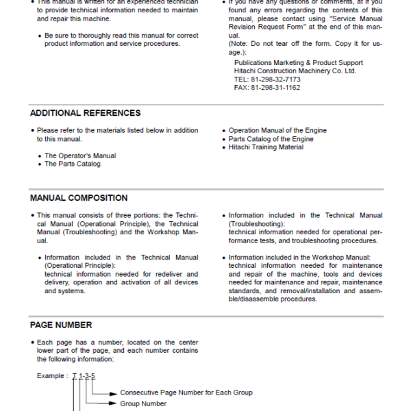 EX100-5,EX100M-5 Workshop manual