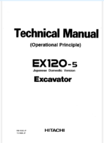 EX120-5 Technical manual (Operational Principle)