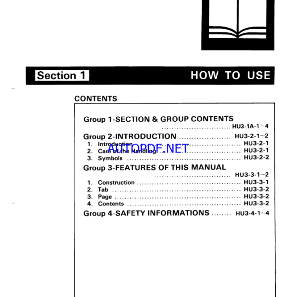 EX100 Service Manual