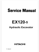 EX120-5 Technical manual (Troubleshooting)