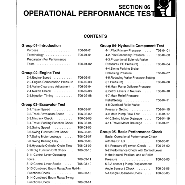 EX120-3 Technical manual