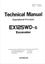 EX125WD-5 Technical manual (Operational Principle)