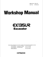 EX135UR Workshop manual