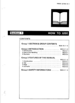 EX135USR Technical manual (Troubleshooting)