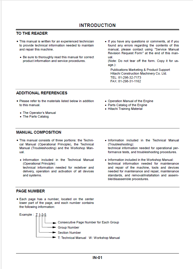 EX150LC-5,EX160LC-5 Workshop manual