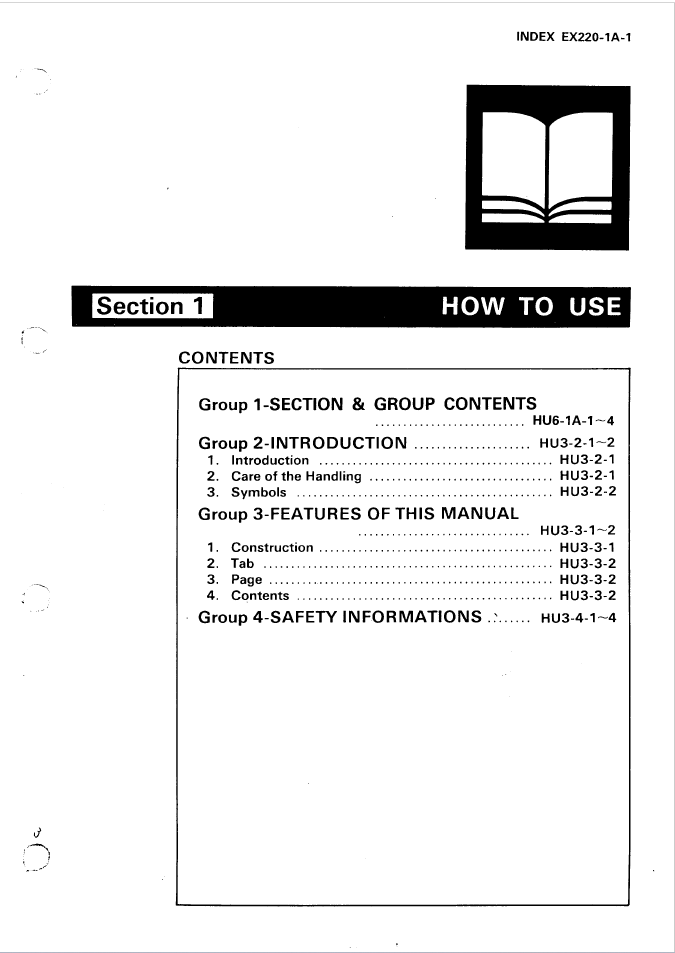 EX220 Service Manual