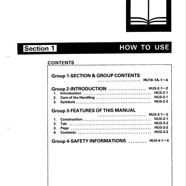 EX270 Service Manual