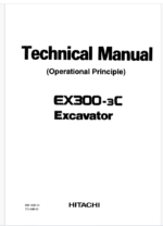 EX300-3C Technical manual (Operational Principle)