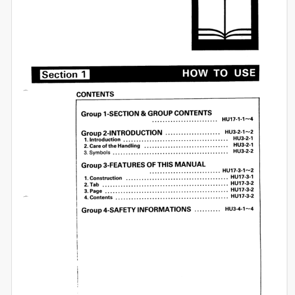 EX400 Service Manual