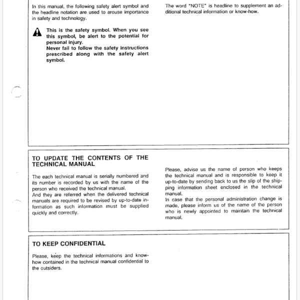 EX1100 Service Manual