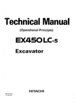EX400LC-5 Technical manual (Operational Principle)