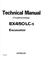 EX450LC-5 Technical manual (Troubleshooting)