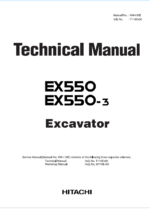 EX550,EX550-3 Technical manual