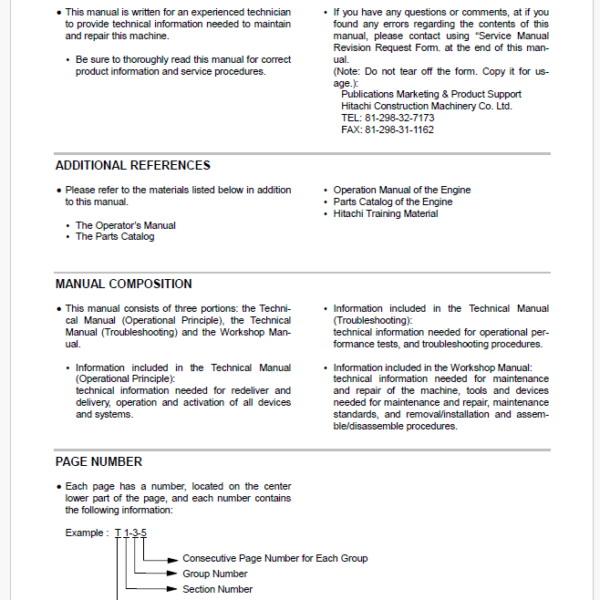 EX550-5,EX600H-5 Technical manual (Troubleshooting)