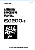 EX1200-5 ASSEMBLY PROCEDUER MANUAL