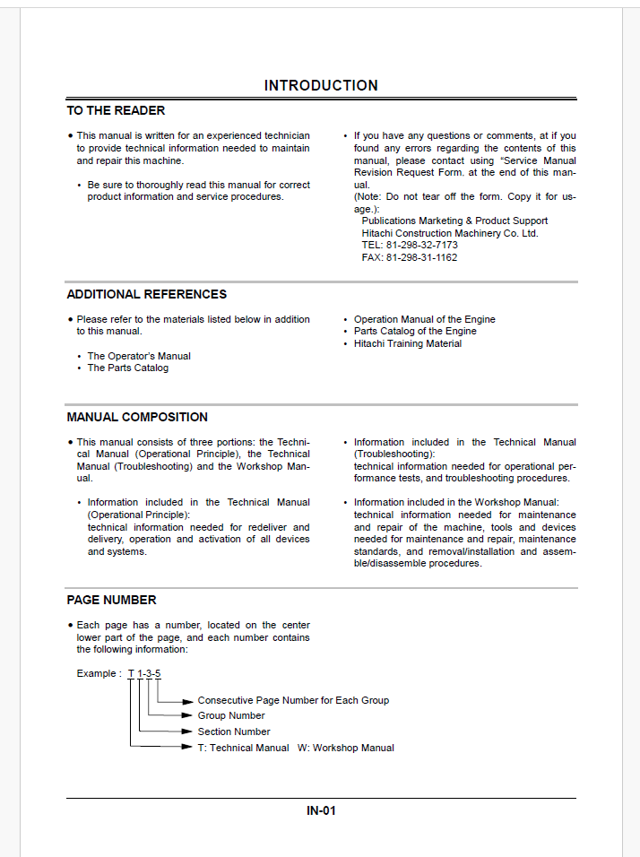 EX1200-5 Technical manual (Operational Principle)