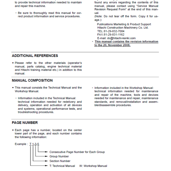 EX1200-5 Workshop manual
