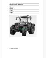 Fendt 307C, 308C, 309C Farmer Operator's Manual