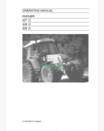 Fendt 307Ci, 308Ci, 309Ci Farmer Operator's Manual