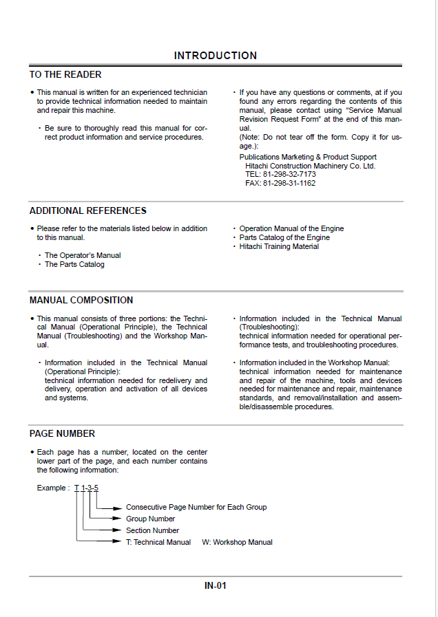 EX1200-5C Technical manual (Operational Principle)