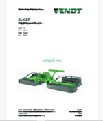Fendt 991 TL, 991 TLKC Slicer Operator's Manual (FEL1287770401)