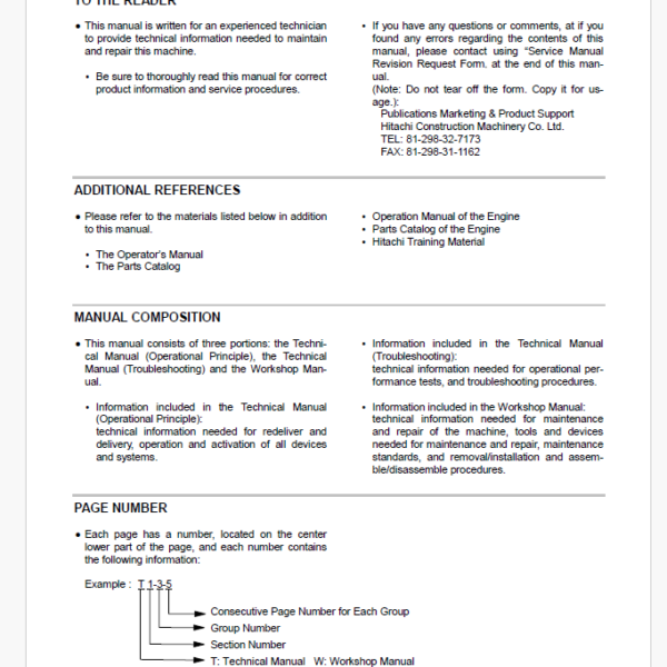 EX1900-5 Workshop manual