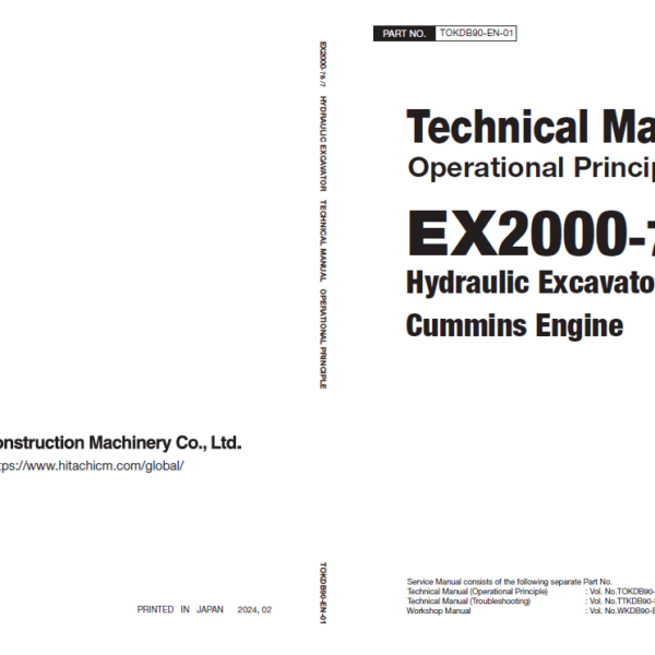 EX2000-7 Series(Cummins Engine) Technical Manual Operational Principle