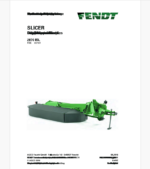 Fendt 2870 ISL Slicer Disc Mower Operator's Manual
