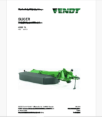 Fendt 4590 TL Slicer Operator's Manual (FEL1392720401)