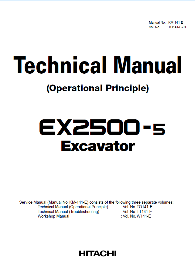 EX2500-5 Technical manual (Operational Principle)