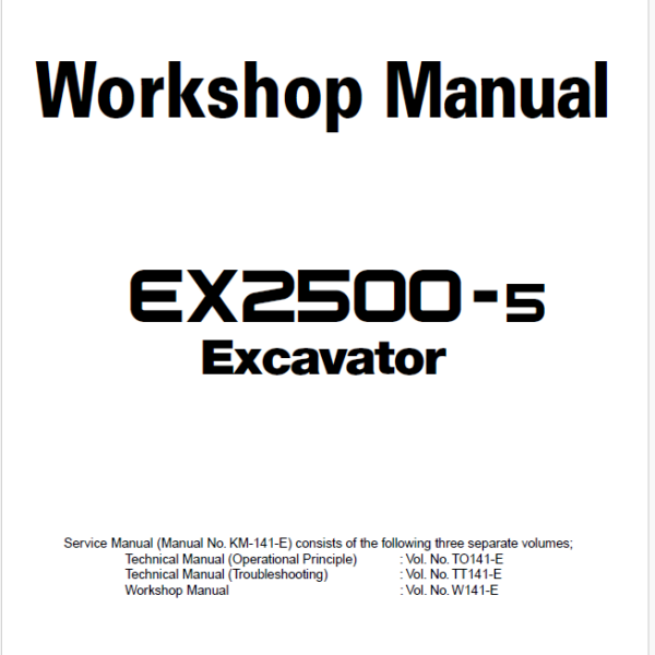 EX2500-5 Workshop manual