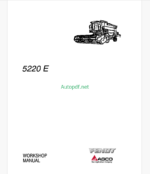 Fendt 5220 E Combines Harvesting Workshop Manual