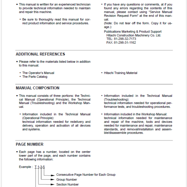 EX2500E-5 Workshop manual