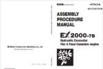 EX2000-7B (Cummins T4F) ASSEMBLY PROCEDURE MANUAL