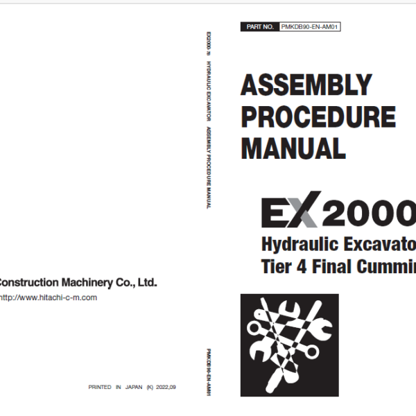 EX2000-7B (Cummins T4F) ASSEMBLY PROCEDURE MANUAL