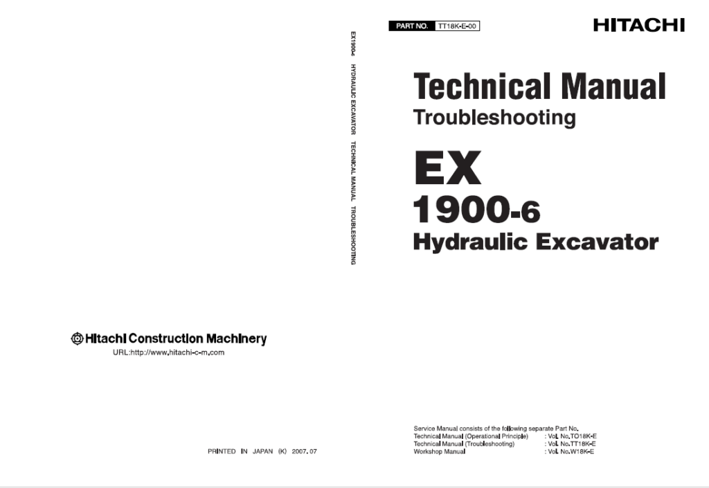 EX1900-6 Technical Manual (Troubleshooting)