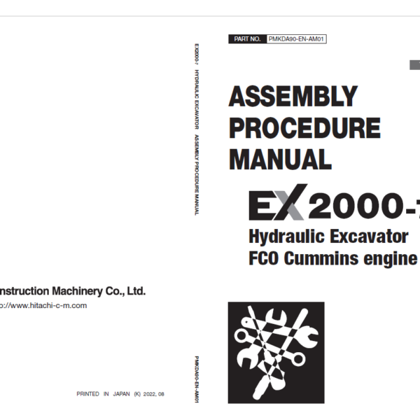 EX2000-7 (Cummins FCO) ASSEMBLY PROCEDURE MANUAL
