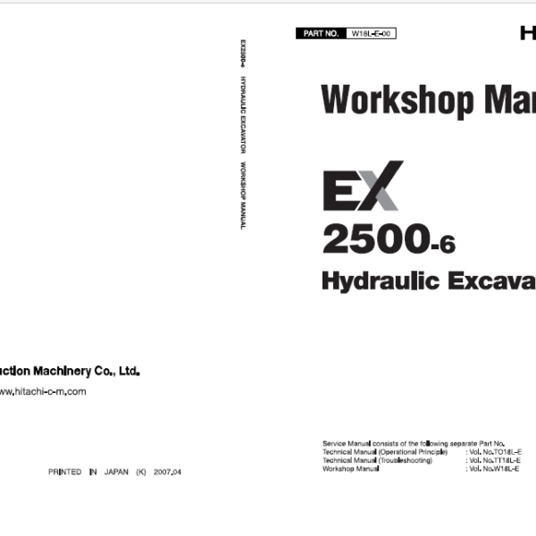 EX2500-6 Workshop Manual