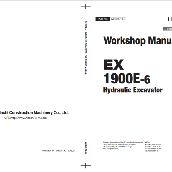 EX1900E-6 Workshop Manual