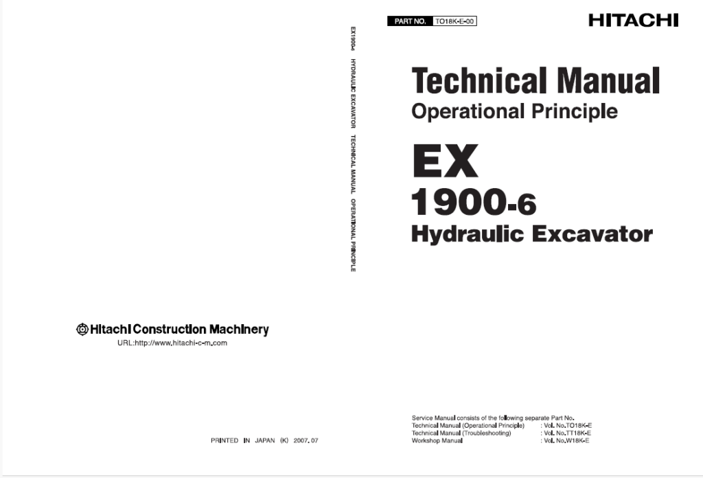 EX1900-6 Technical Manual (Operational Principle)