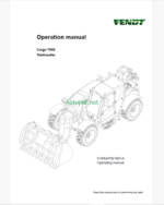 Fendt Cargo T955 Telehandler Operator's Manual (FHTAAP001B01A)