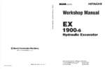 EX1900-6 Workshop Manual