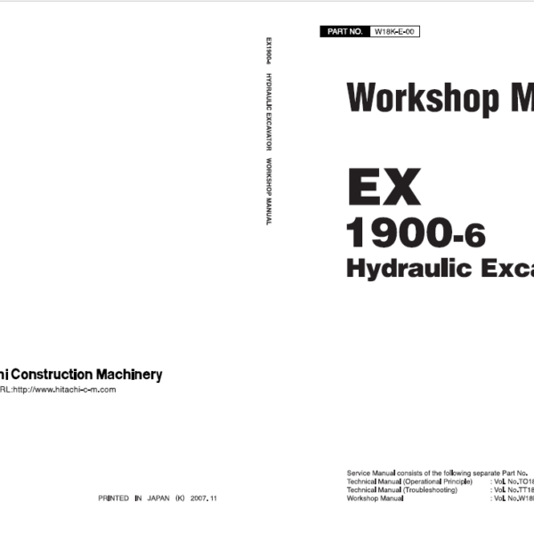 EX1900-6 Workshop Manual