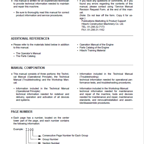 EX2500 Technical manual (Troubleshooting)