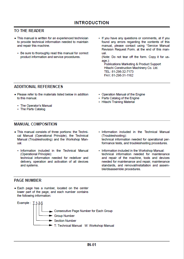 EX2500 Technical manual (Troubleshooting)