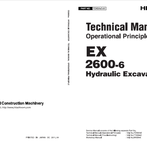 EX2600-6 Technical Manual(Operational Principle)