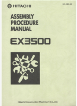 EX3500 PREVENTIVE MAINTENANCE PROGRAM KIT ASSEMBLY PROCEDURE MANUAL